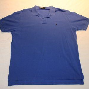 Blue XL Men's Polo
